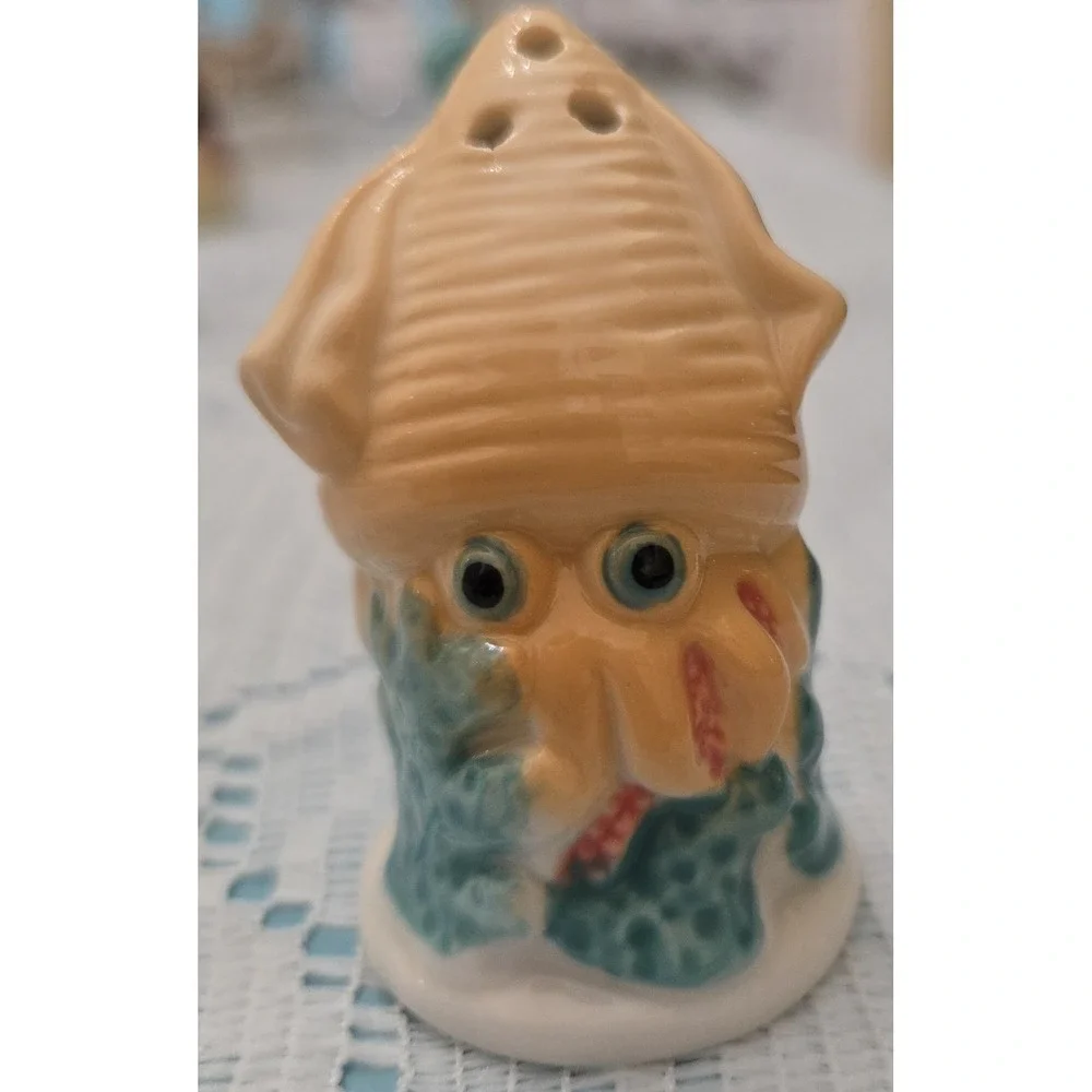 One Salt And Two Pepper‎ Shakers Sea Creatures Vintage Cracker Barrel